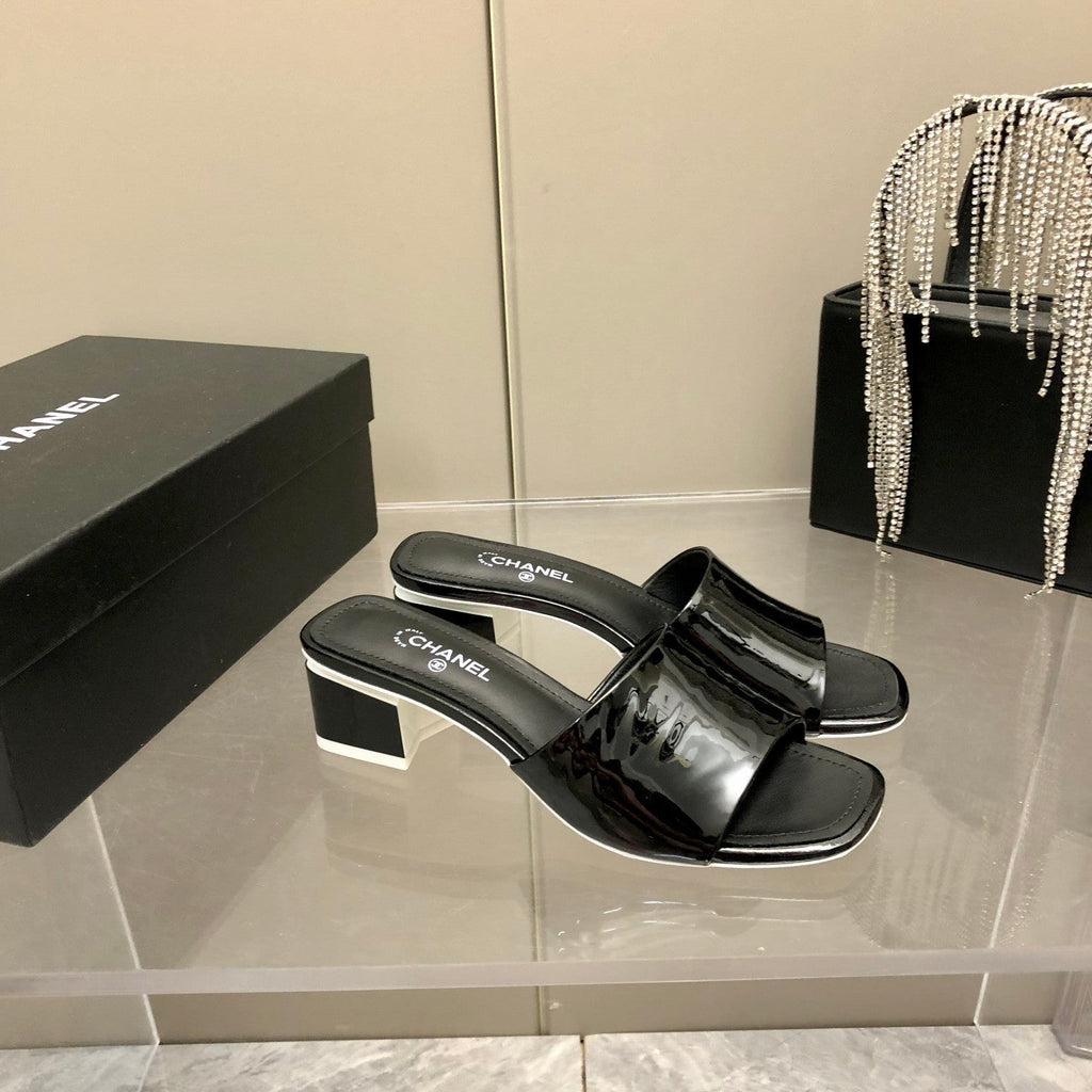 Chanel Mules Black