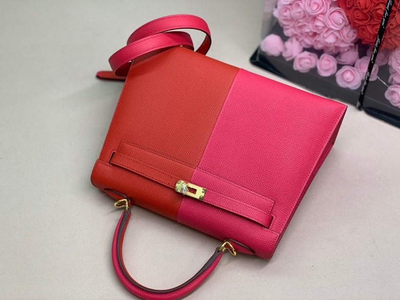 Hermes Epson Bi Color Custom 28cm Red/Pink