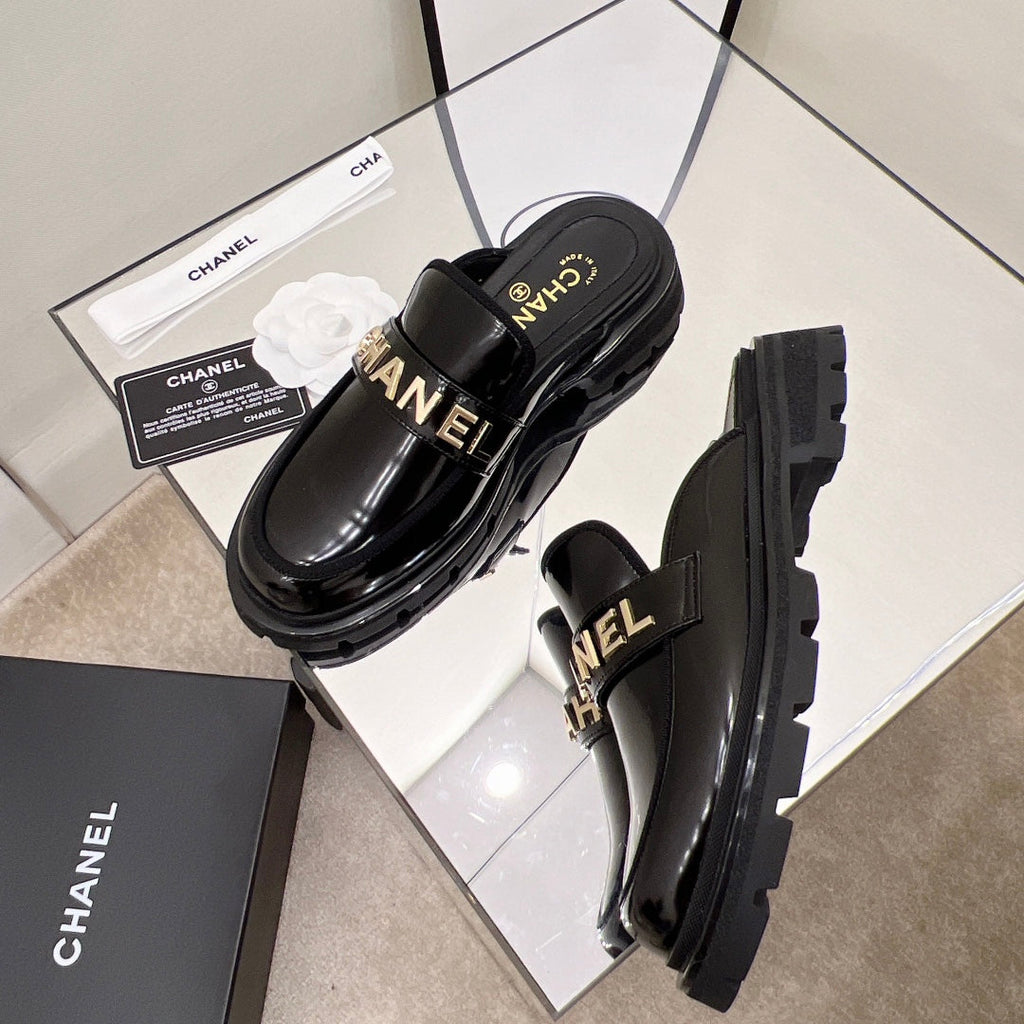 Chanel Mule Black