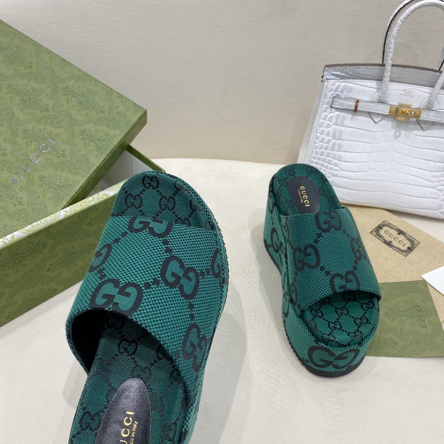 Gucci Platform Slide Sandal