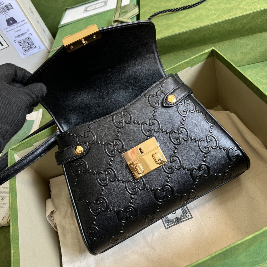 Gucci Small Top Handle Bag 29cm Black