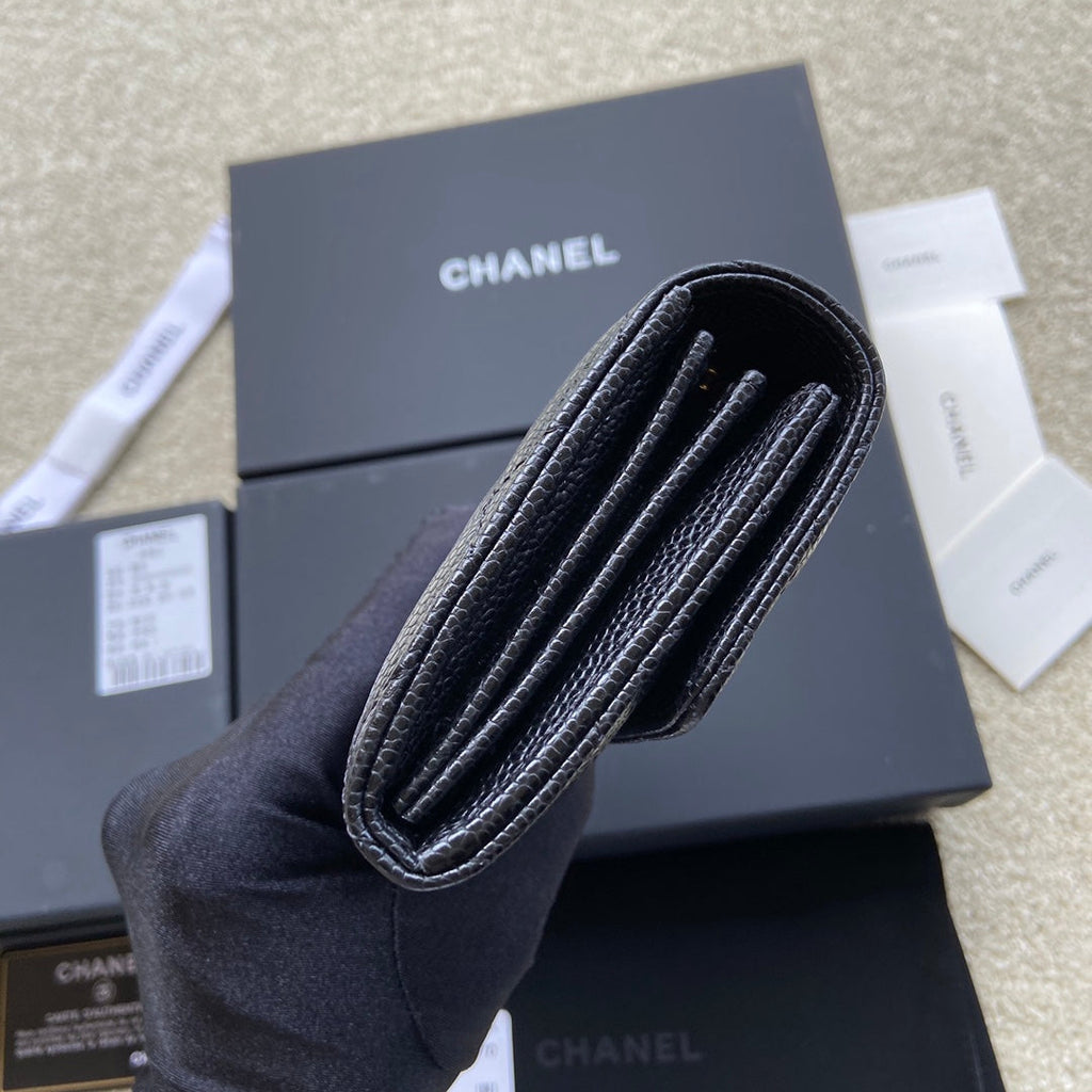 CO-CO Chanel Long Flap Wallet 19cm