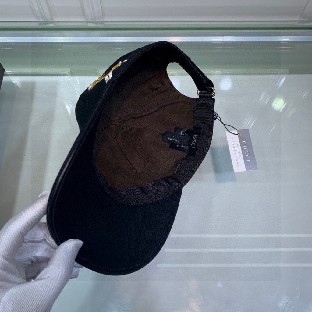 Gucci Bambi Embroidered Baseball Cap