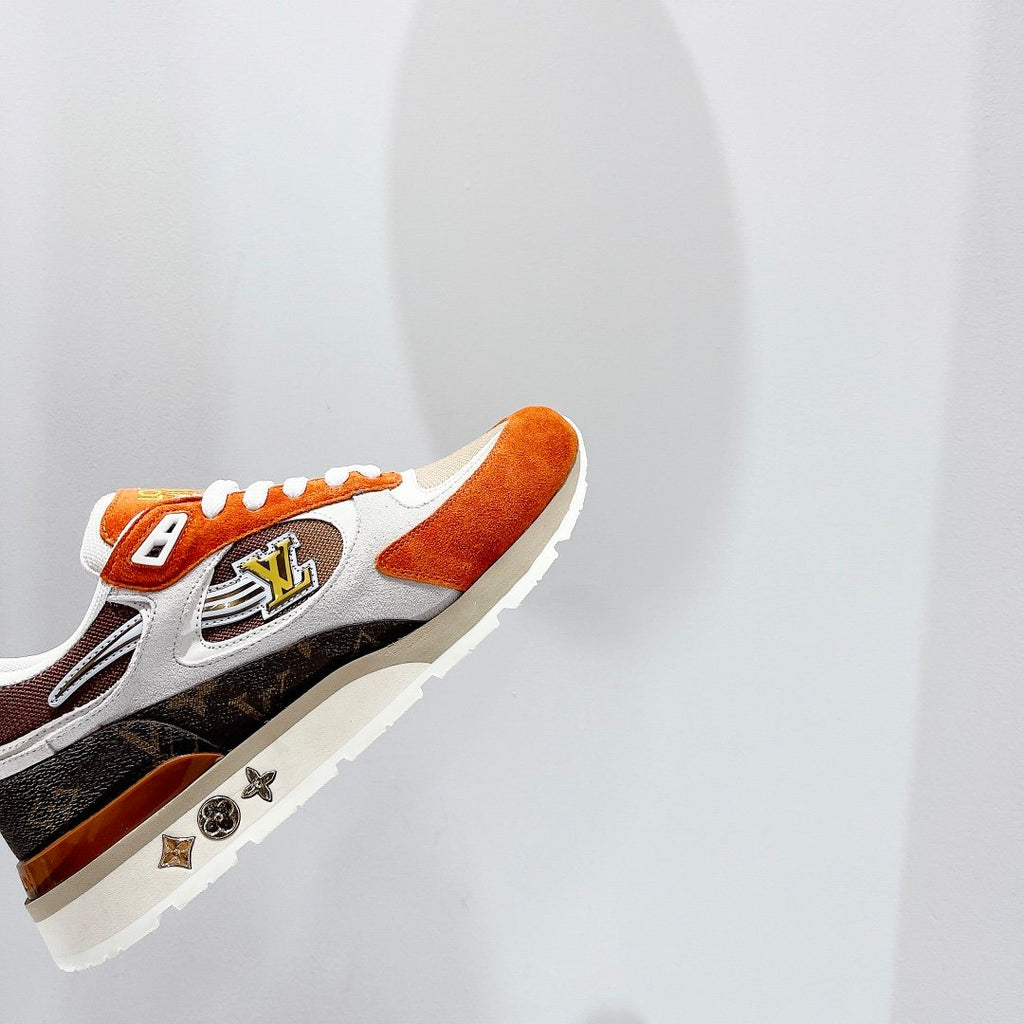 Louis Vuitton Run Sneaker Brown