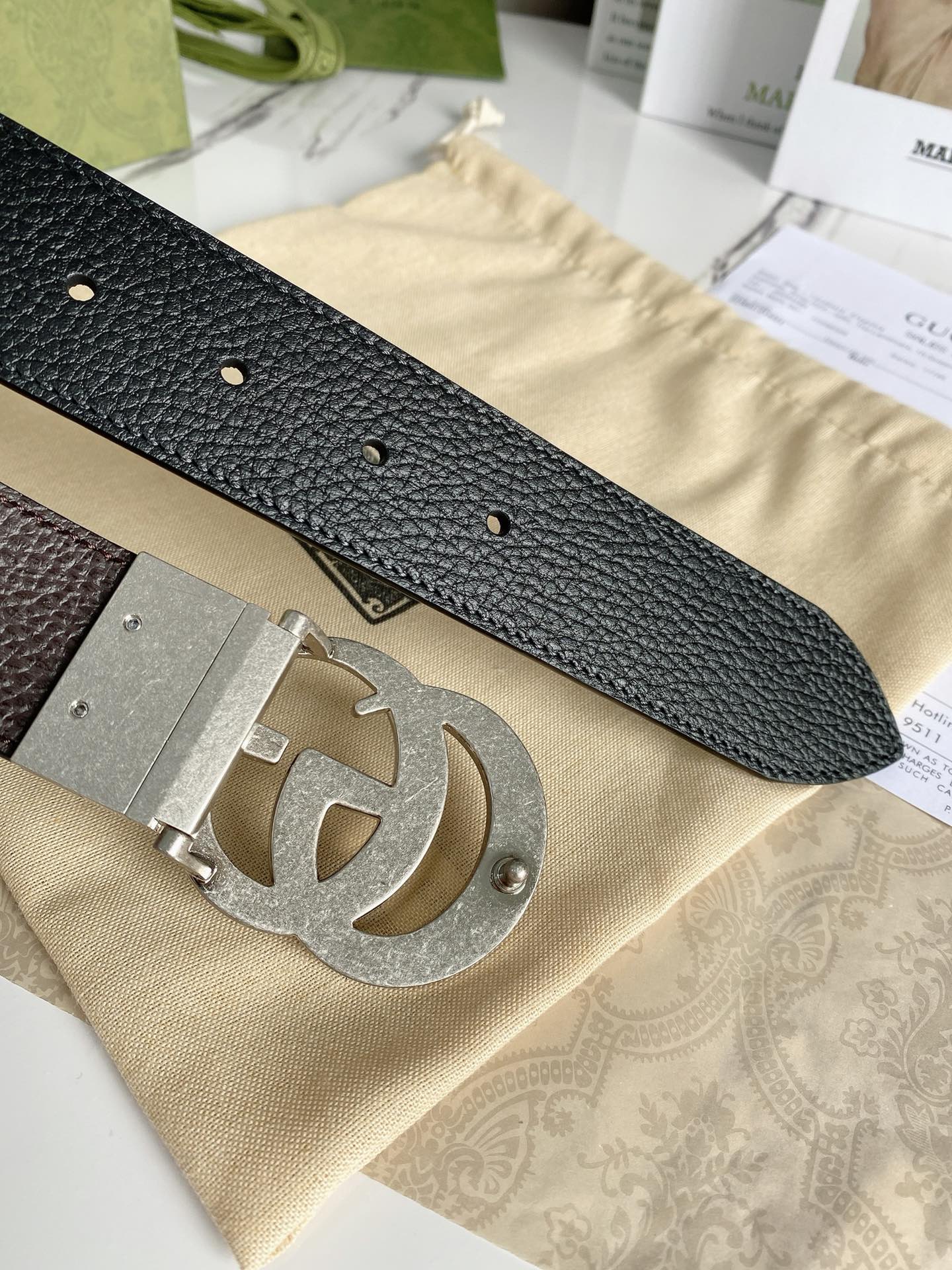 Gucci Marmont Reversible Belt