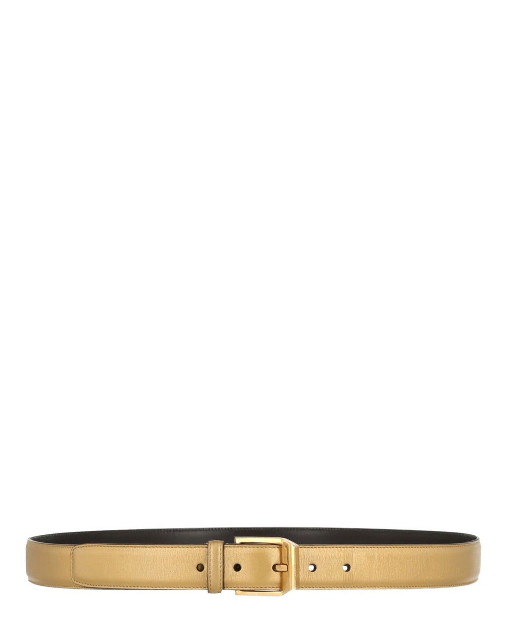 Metallic Leather Belt