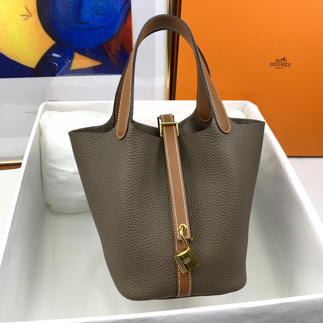 Hermes Picotin Lock 18cm Bi Color