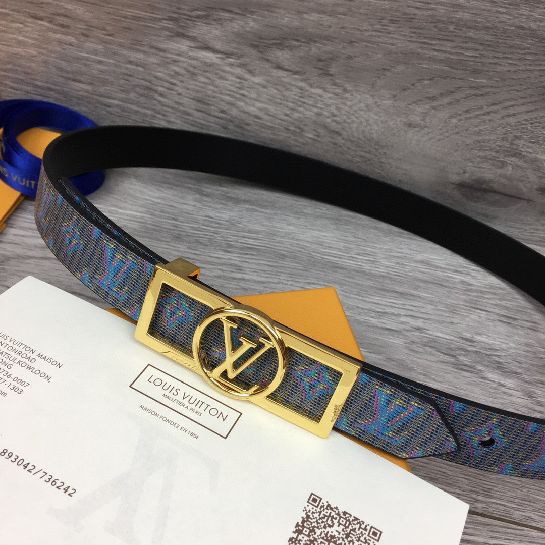 Louis Vuitton Dauphine Belt Black