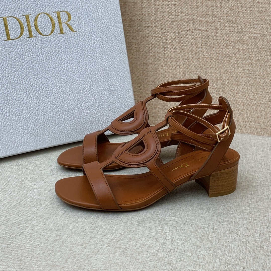 DiorAct Sandal 1.7 Inches Brown