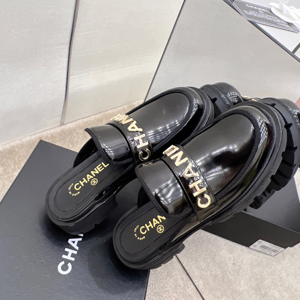 Chanel Mule Black