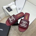 Chanel Sandals Red
