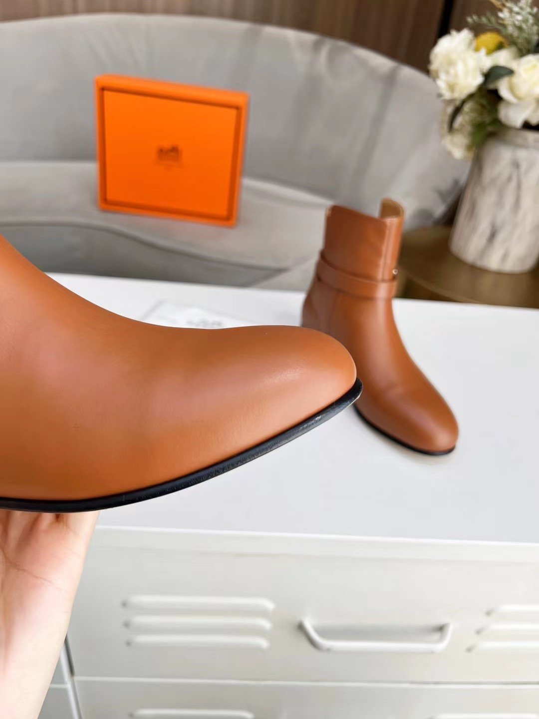 Hermes Neo Ankle Boot Brown