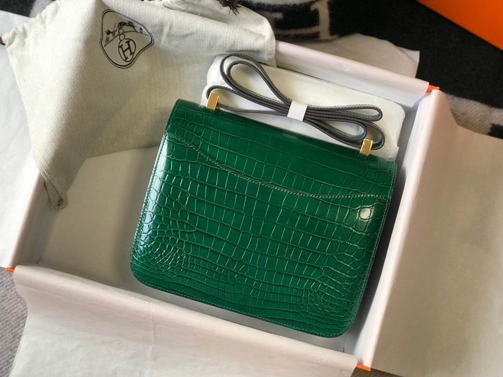 Hermes Crossbody Bag 23cm Green