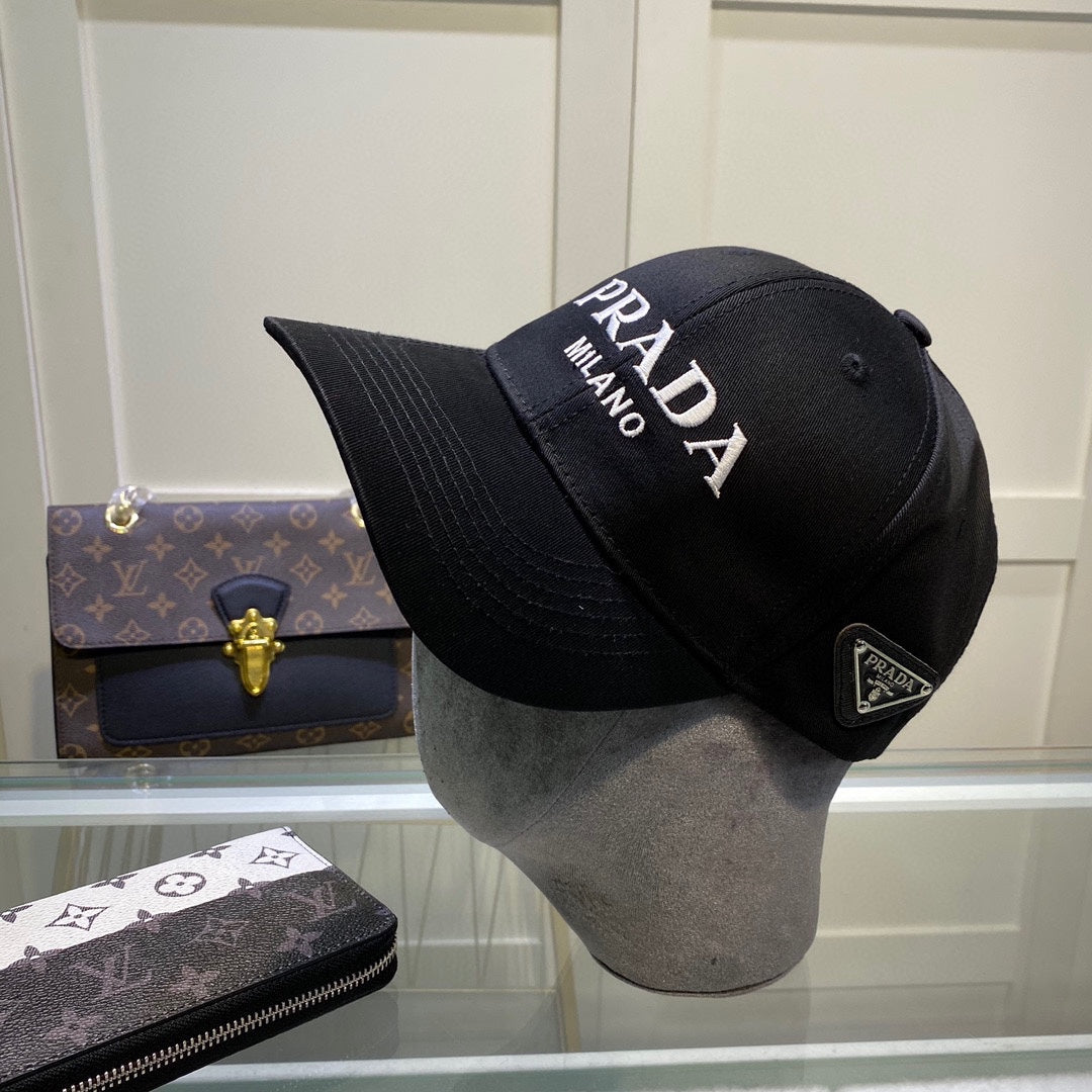 Prada Denim Baseball Cap