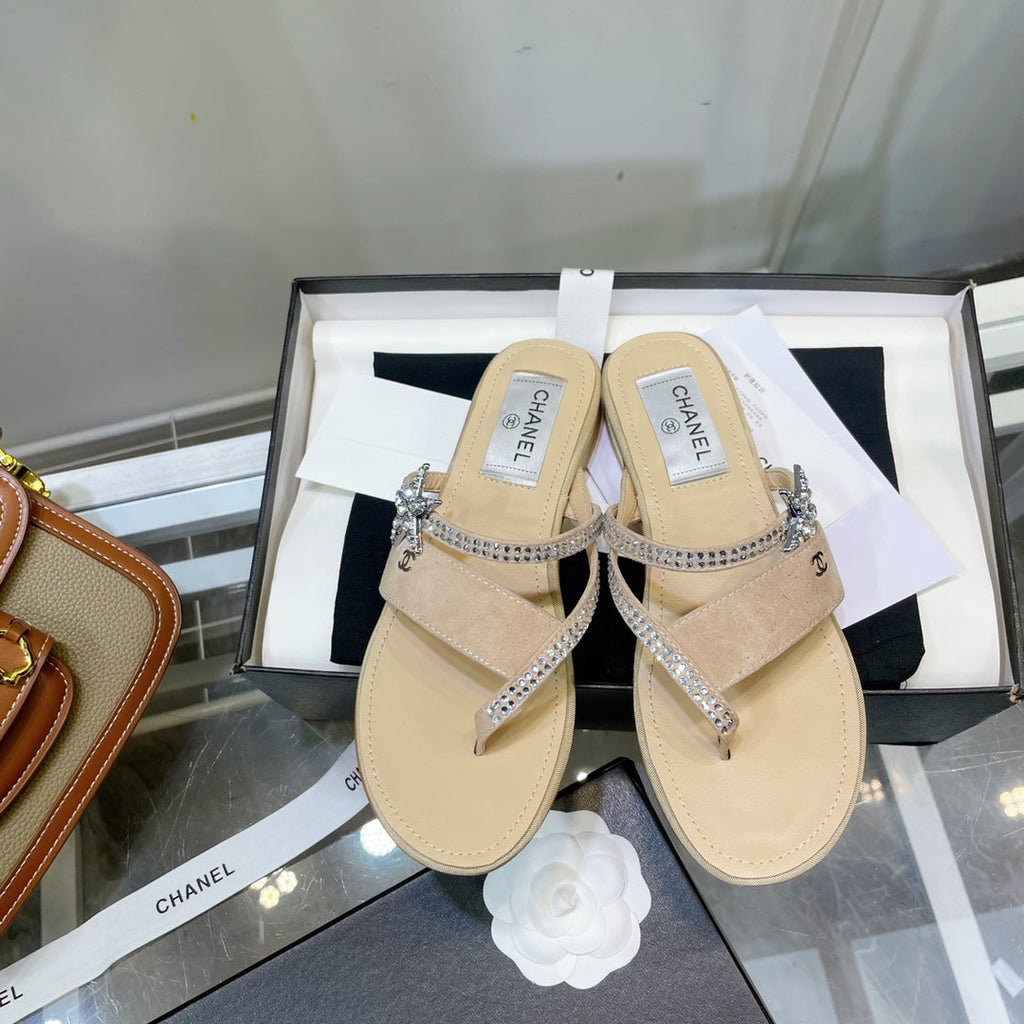 Chanel Sandals Cream