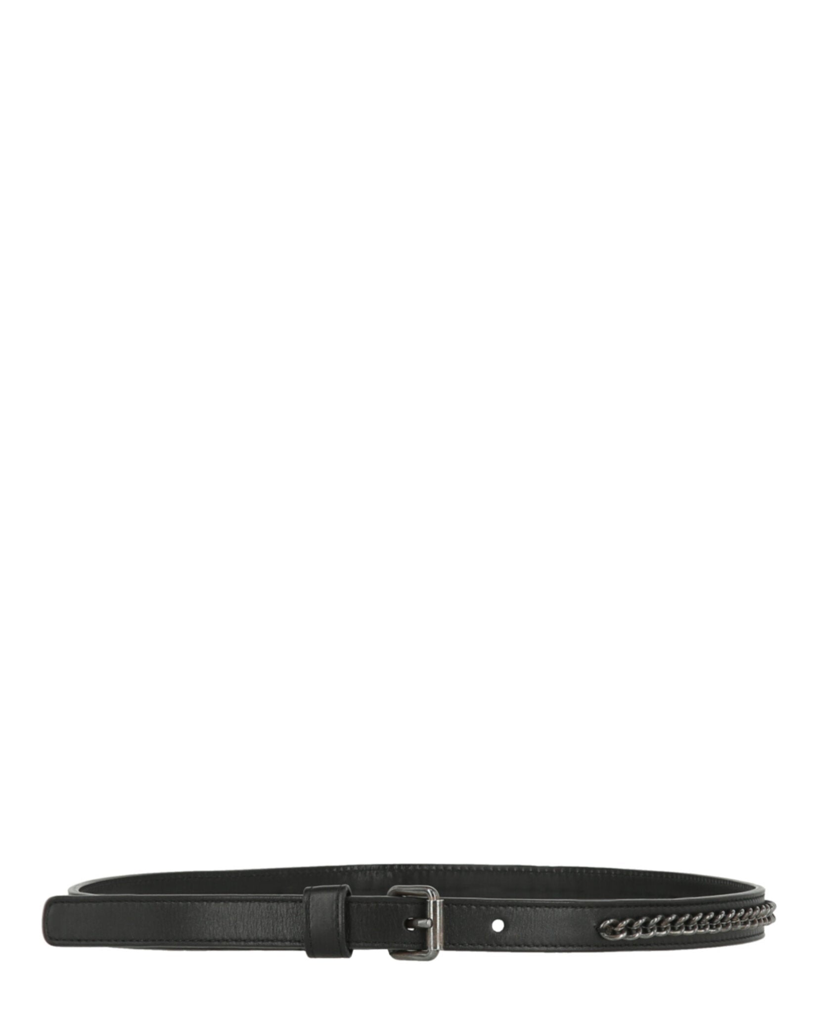 Womens Leather Chain Belt