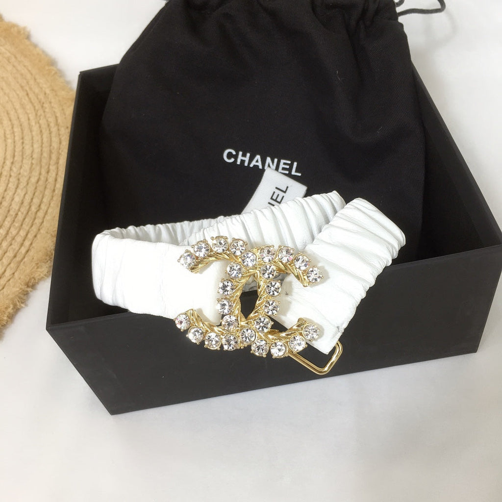 Chanel Belt With Double C Buckle