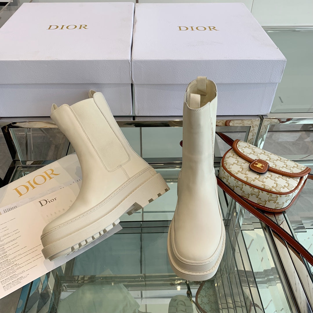 DiorIron Ankle Boot Beige