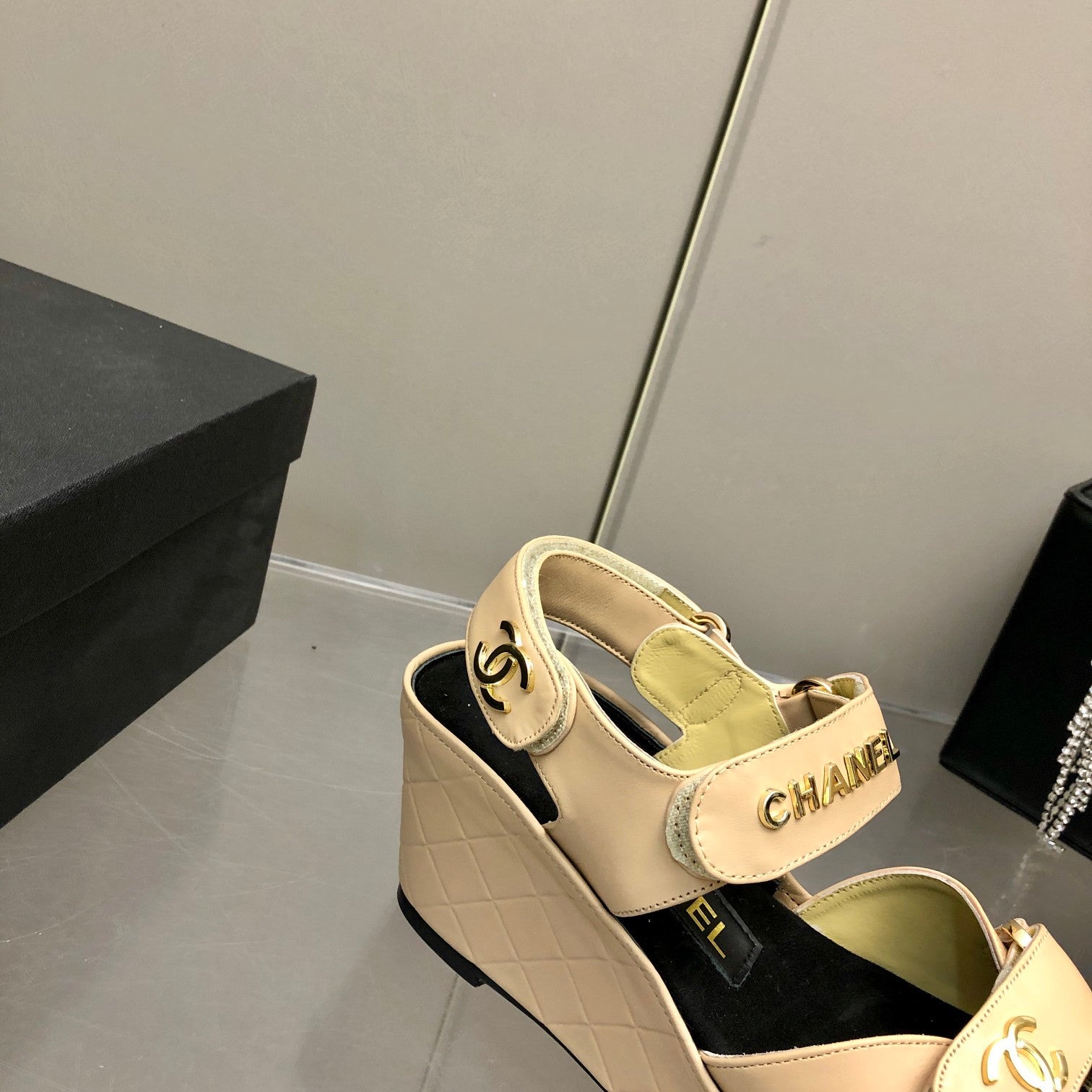 Chanel Sandals Cream