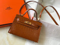 Hermes Kelly 19cm Brown