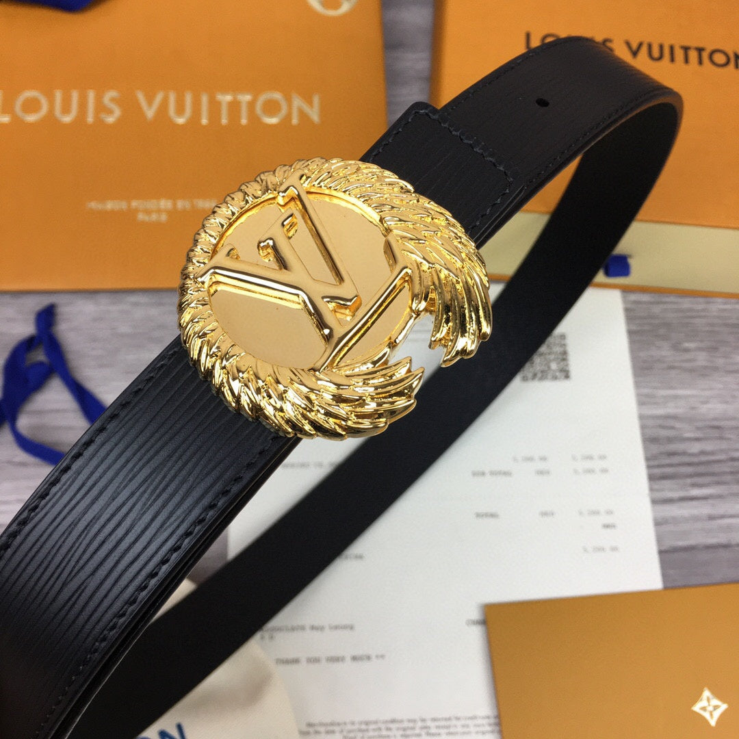 Louis Vuitton Twist Cricle Belt Black