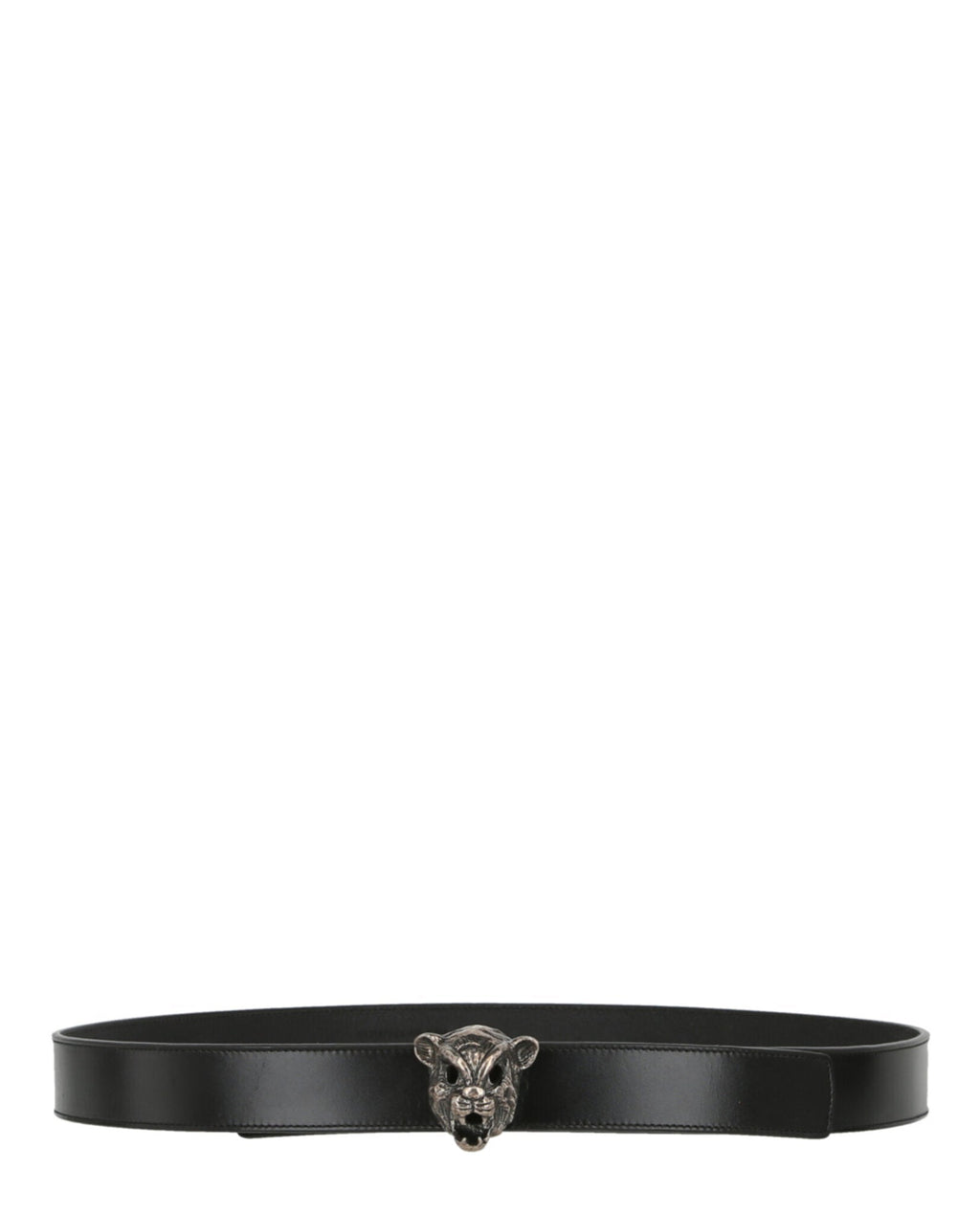 Leather Tiger Head Belt