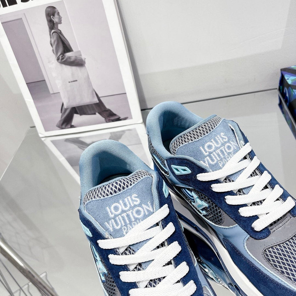 Louis Vuitton Run Sneaker Purple