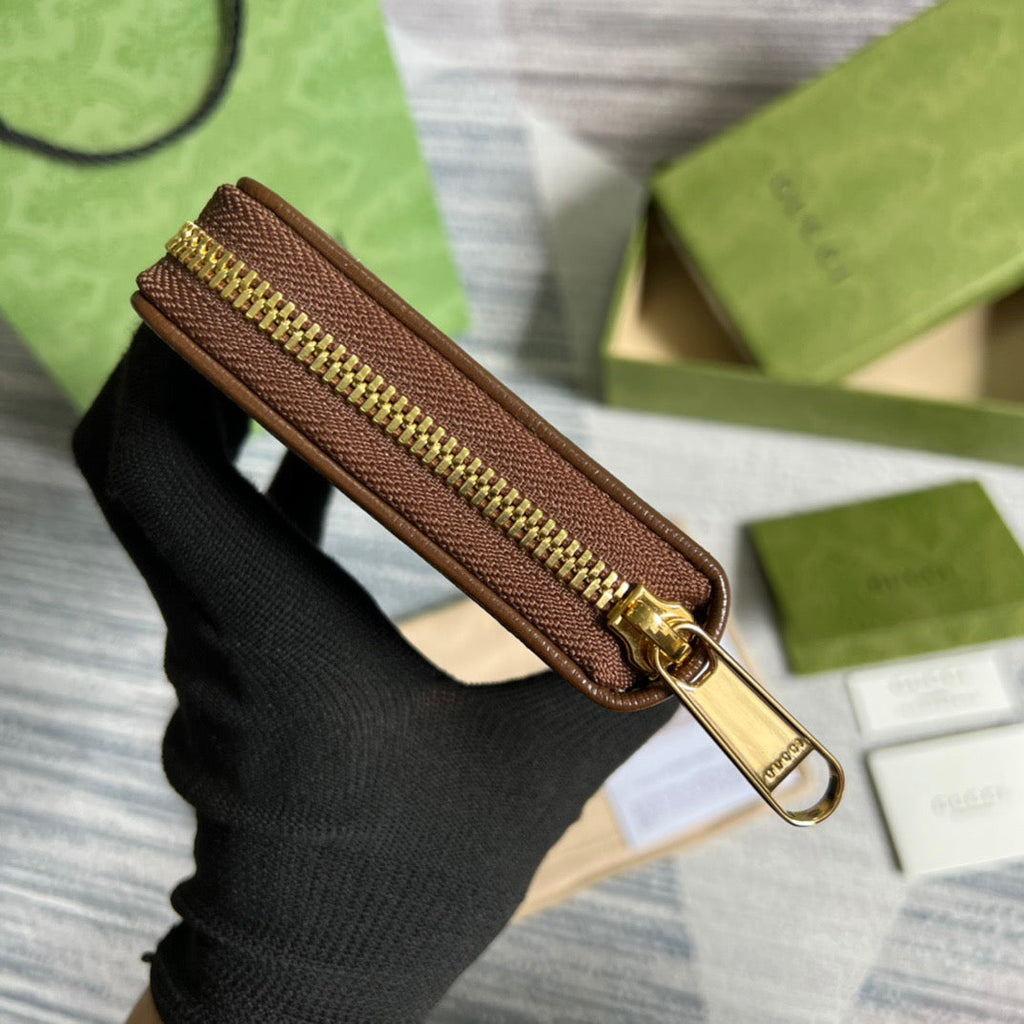 Gucci Ophidia GG Zip Around Wallet 19cm
