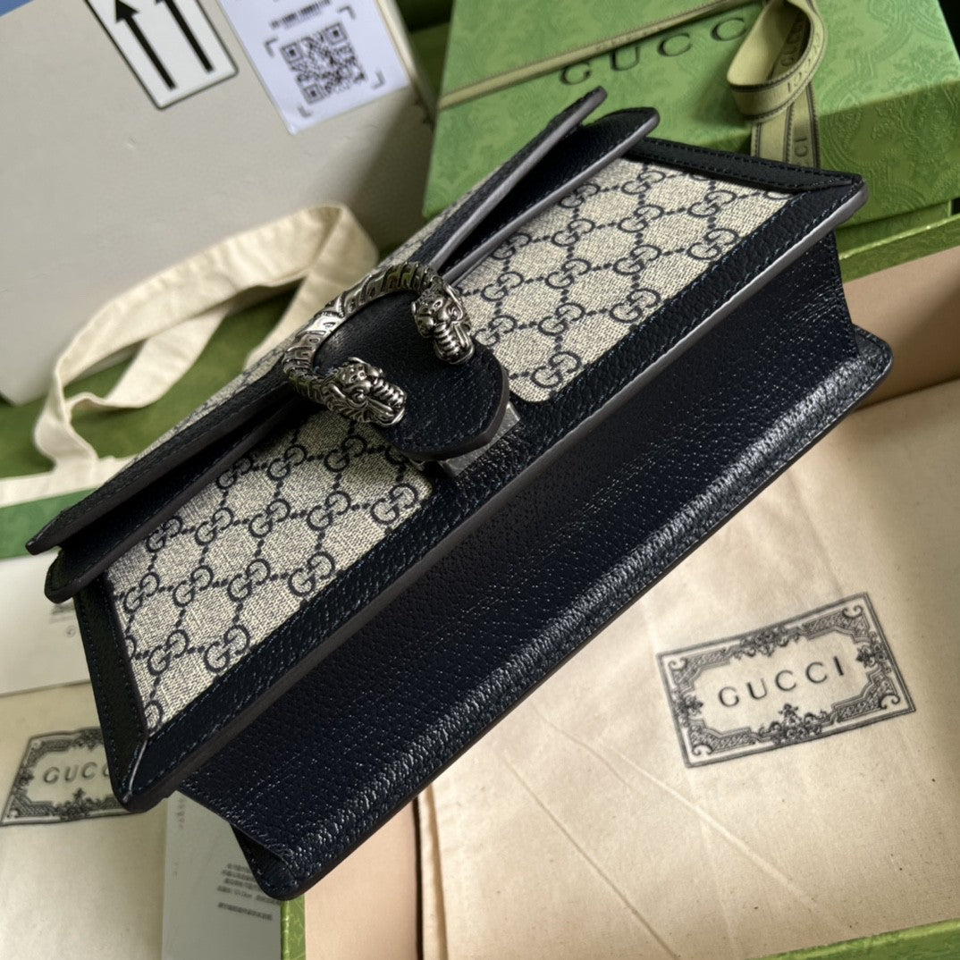 Gucci 499623 Dionysus Small GG Shoulder Bag 25cm Beige