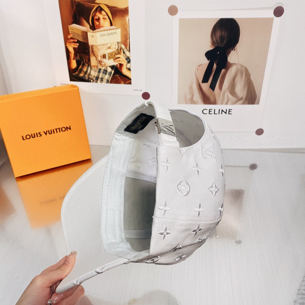 Louis Vuitton White Casquette Be My Cap