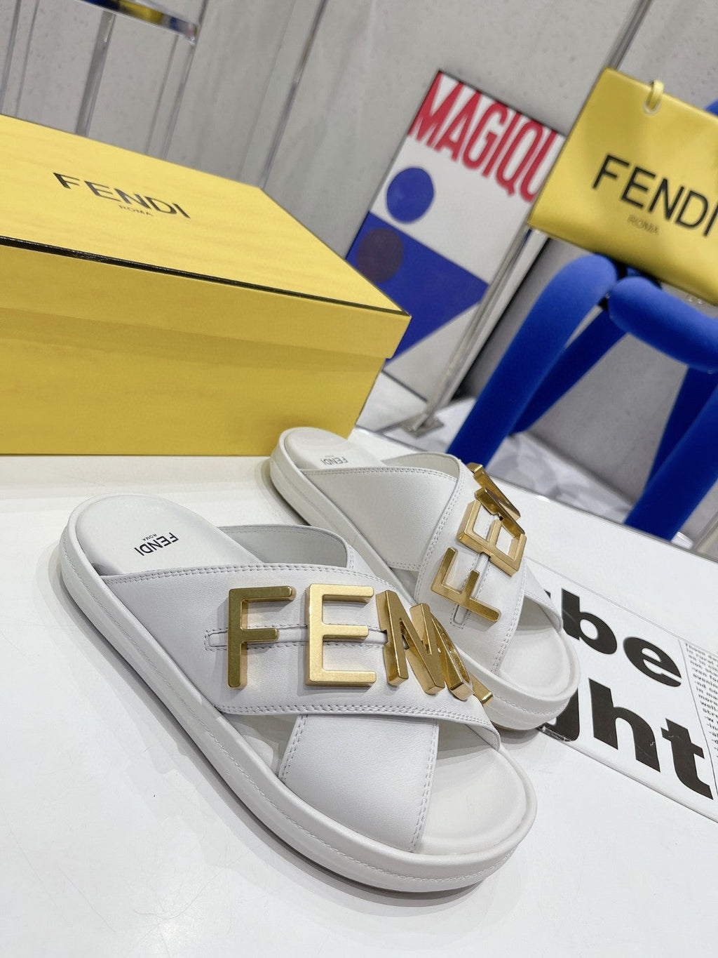 Fendi Graphy White