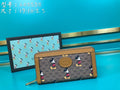Gucci Disney Beige Zip Around Wallet 19cm