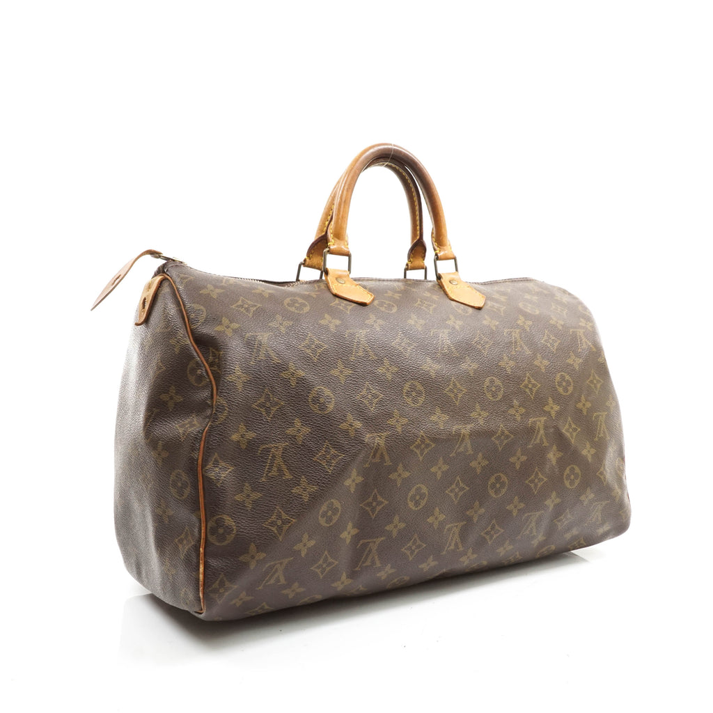 Louis Vuitton Speedy 40 Satchel Bag