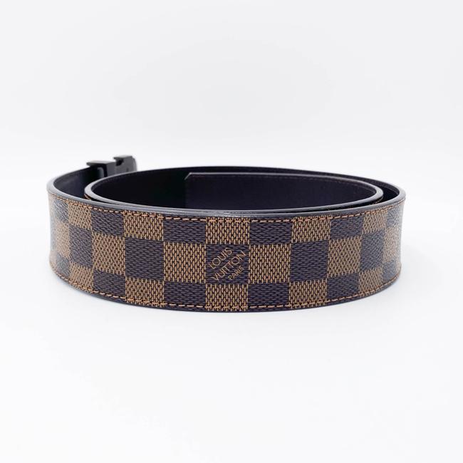 Louis Vuitton Brown Damier Ebene 40mm Lv Initiales 85 34 Belt