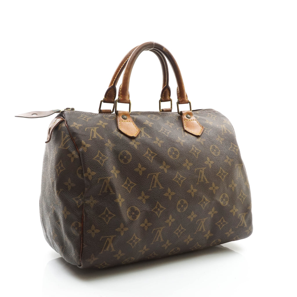 Louis Vuitton Speedy 30 Satchel Bag