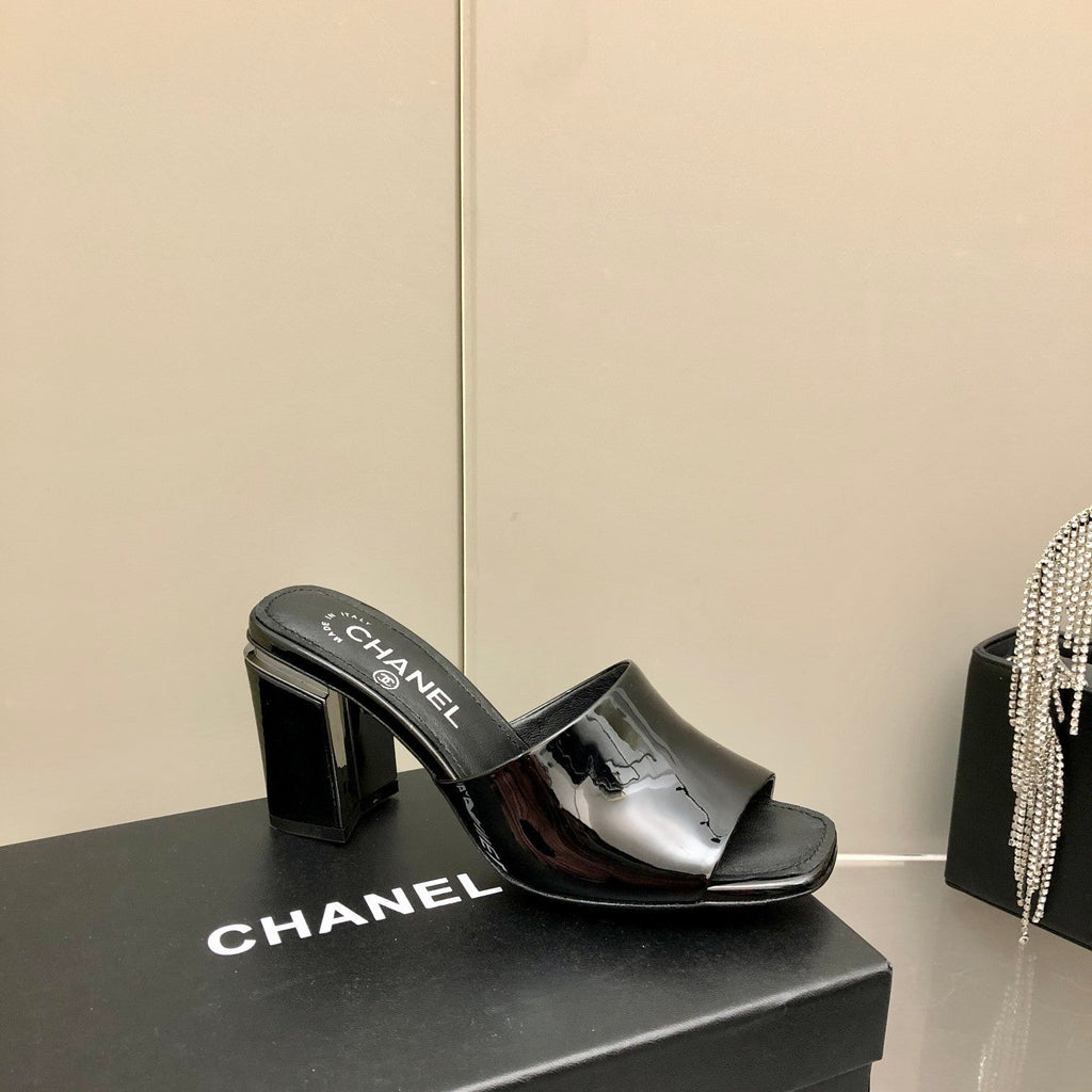 Chanel Mules Black