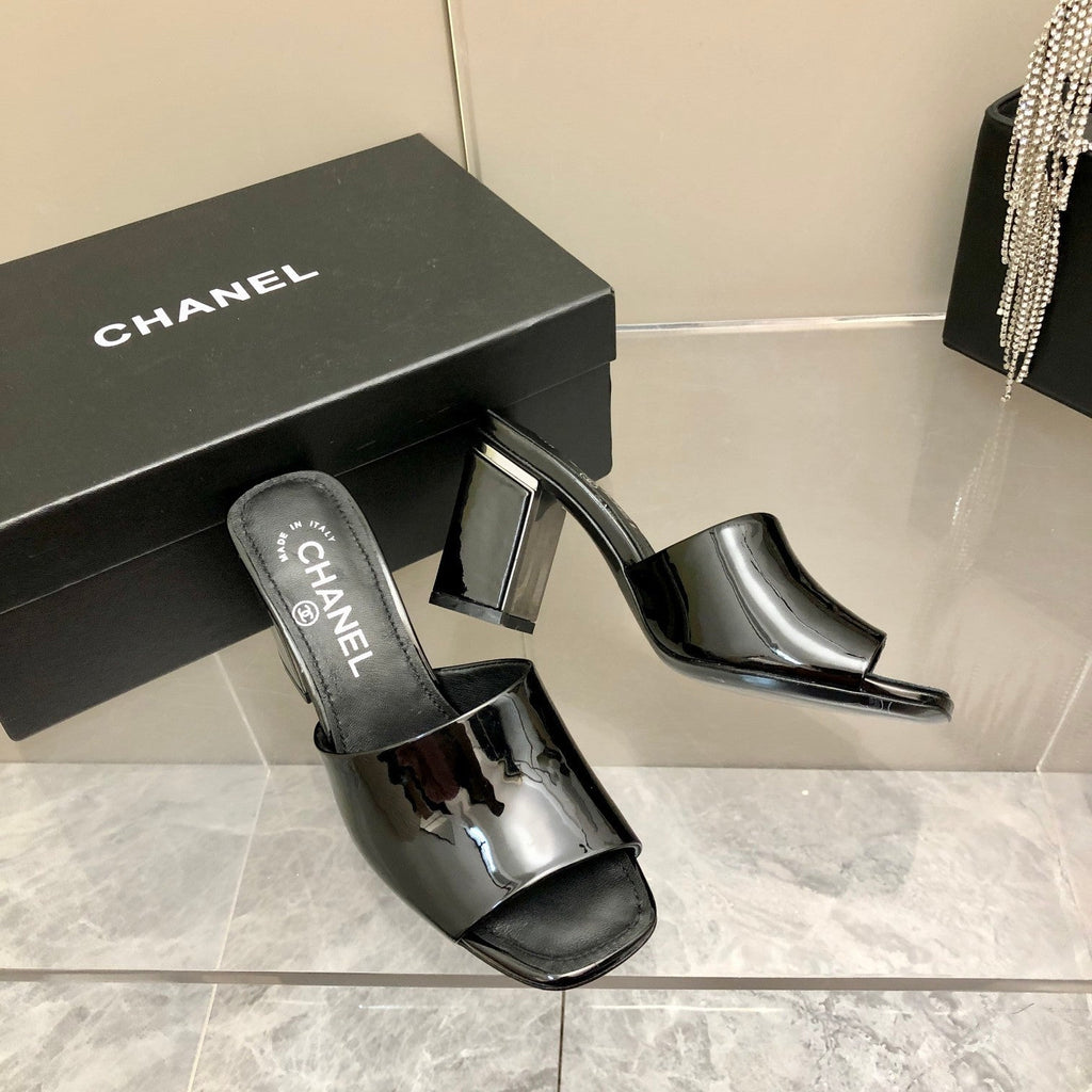 Chanel Mules Black