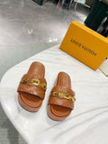 Louis Vuitton Jumbo Flatform Mule Brown