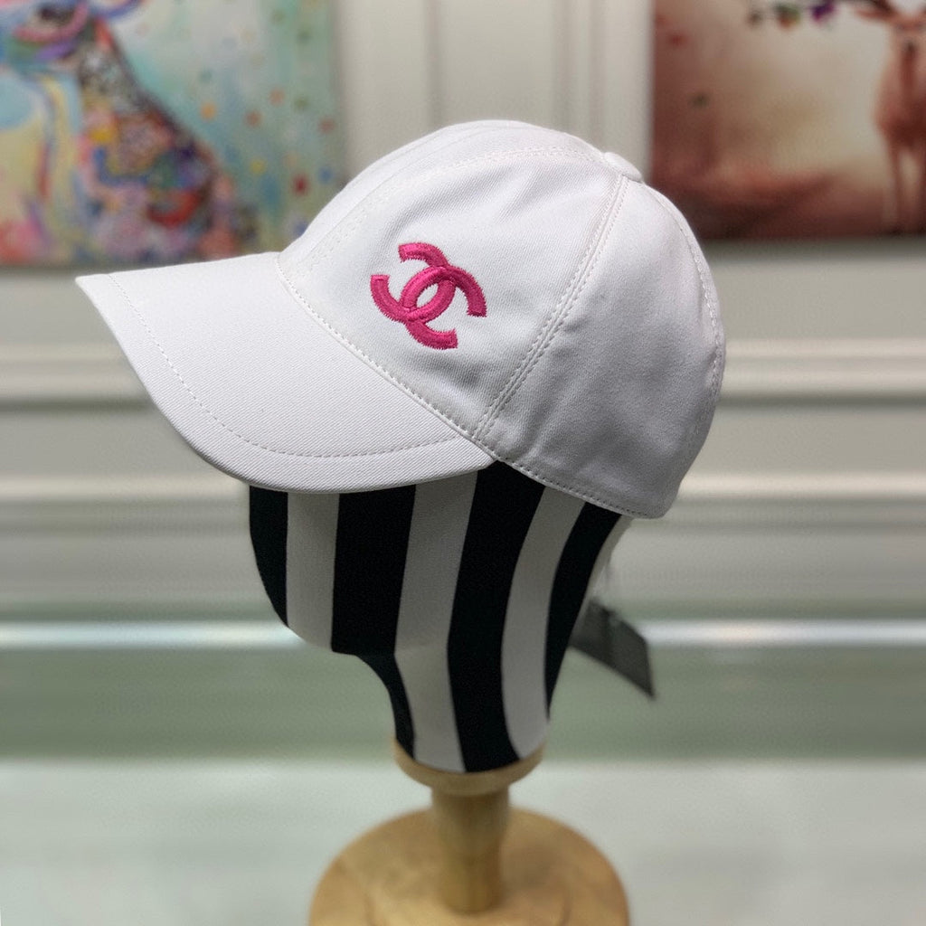 Chanel White Cap