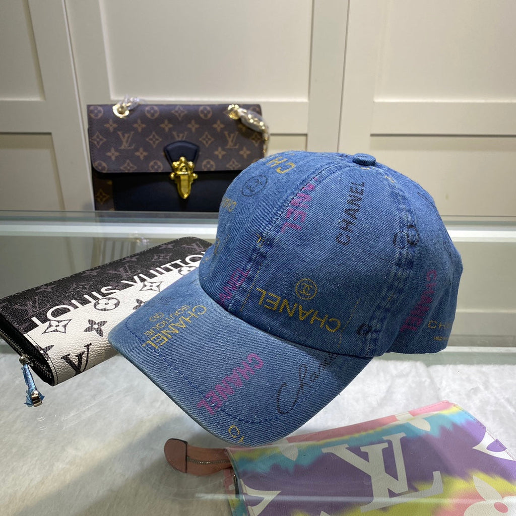 Chanel Blue Cap