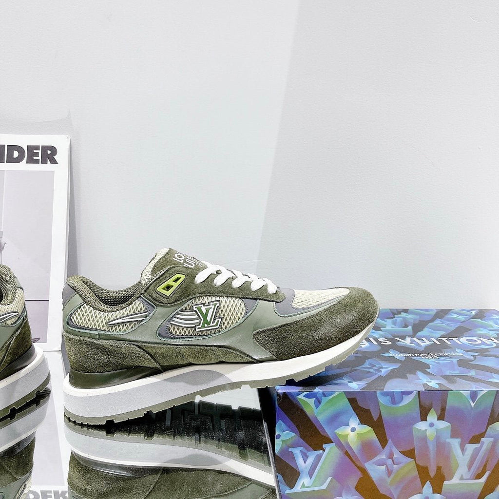 Louis Vuitton Run Sneaker Brown