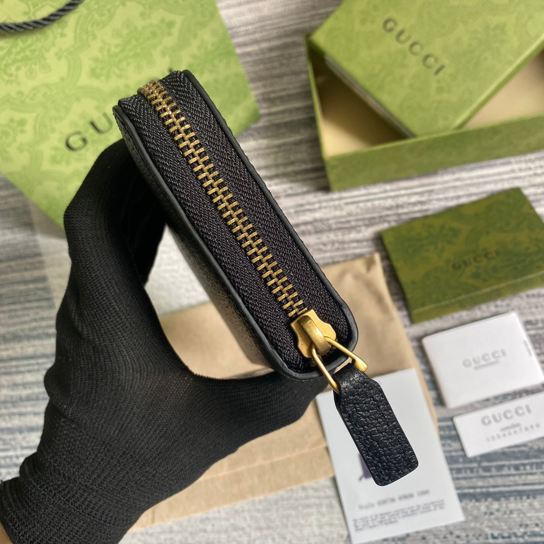 Gucci Ophidia GG Zip Around Wallet 19cm