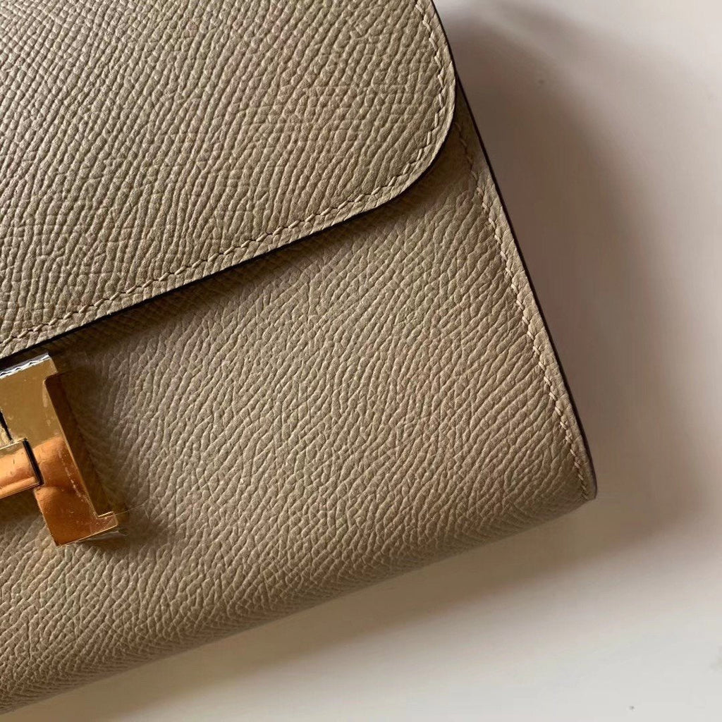 Hermes Constance Togo 21cm Cream