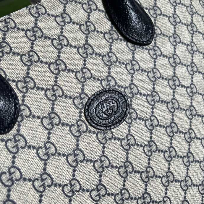 Gucci Tote Bag With Interlocking G 39cm Beige