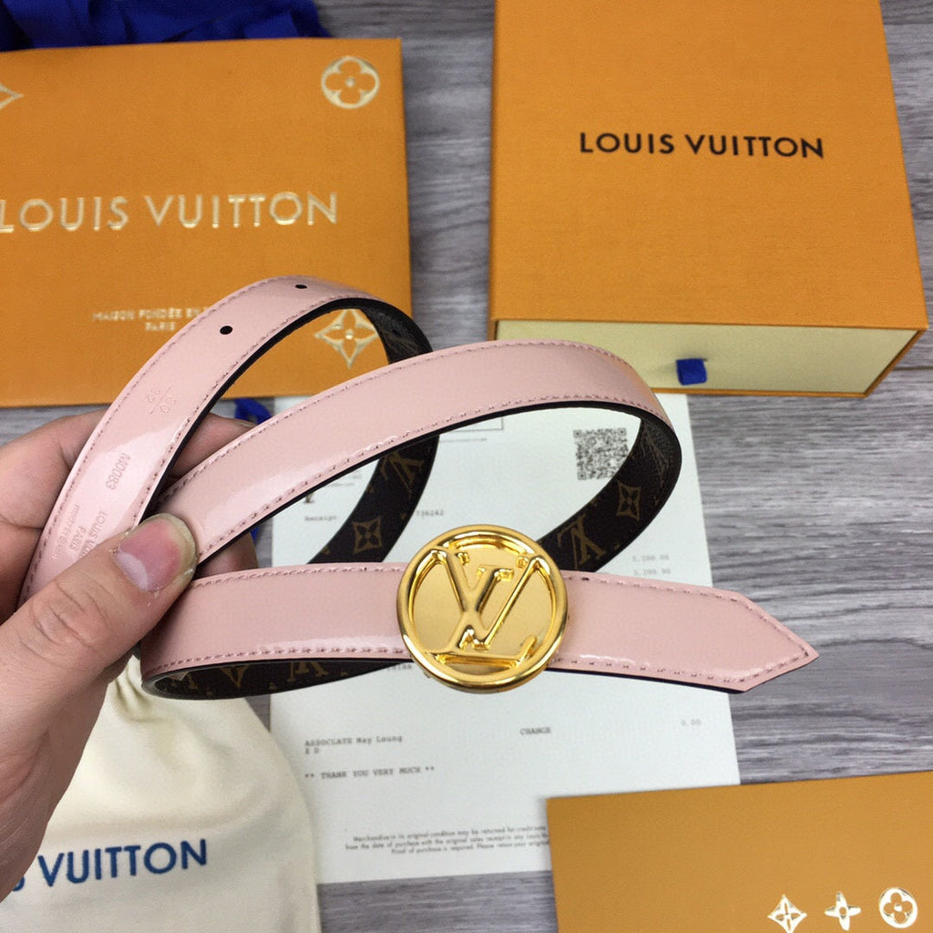 Louis Vuitton Cricle Belt Pink