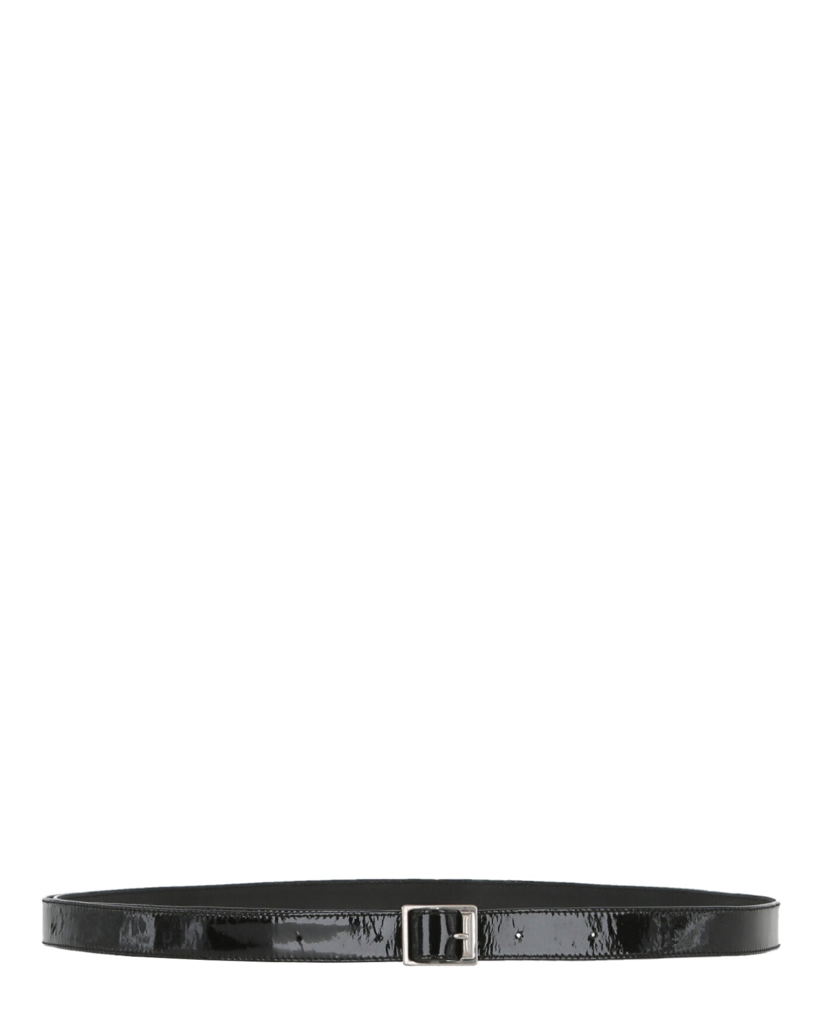 Patent Leather Thin Belt