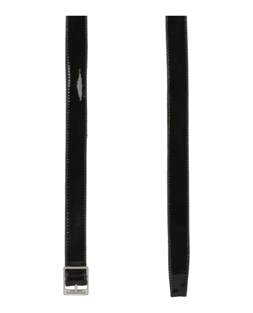 Patent Leather Thin Belt
