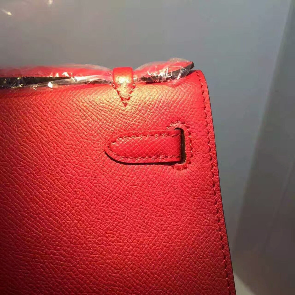 Hermes Kelly 22cm Red