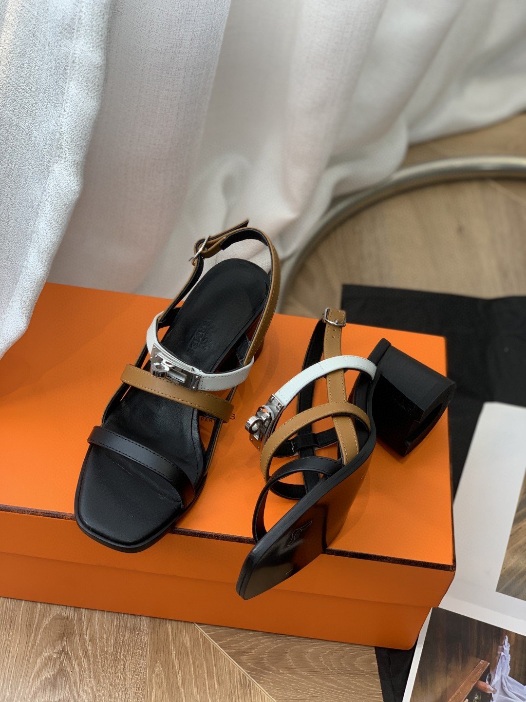 Hermes Eve 60 Sandal