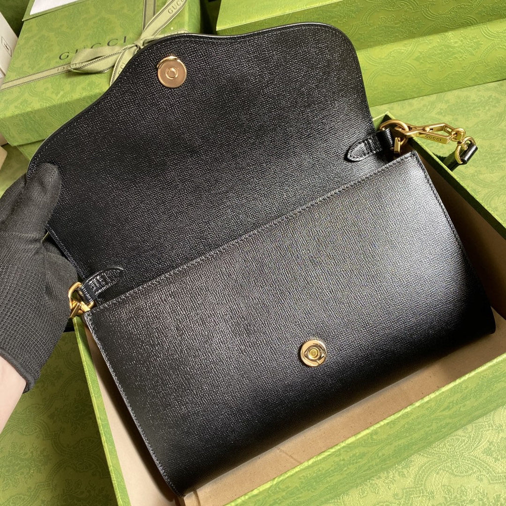 Gucci Horsebit 1955 Small Bag 26cm Black